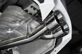EOS 2018-2024 Toyota Camry SE Muffler Delete Single Exit Axle Back Dual Tips Exhaust - Image 6