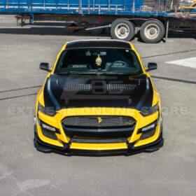 Mustang S650 GTD Style Aluminum Front Hood Vented Cover for Mustang EcoBoost - Image 6