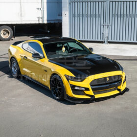 Mustang S650 GTD Style Aluminum Front Hood Vented Cover for Mustang EcoBoost - Image 7