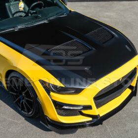 Mustang S650 GTD Style Aluminum Front Hood Vented Cover for Mustang EcoBoost - Image 9
