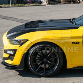 Mustang S650 GTD Style Aluminum Front Hood Vented Cover for Mustang EcoBoost - Image 11