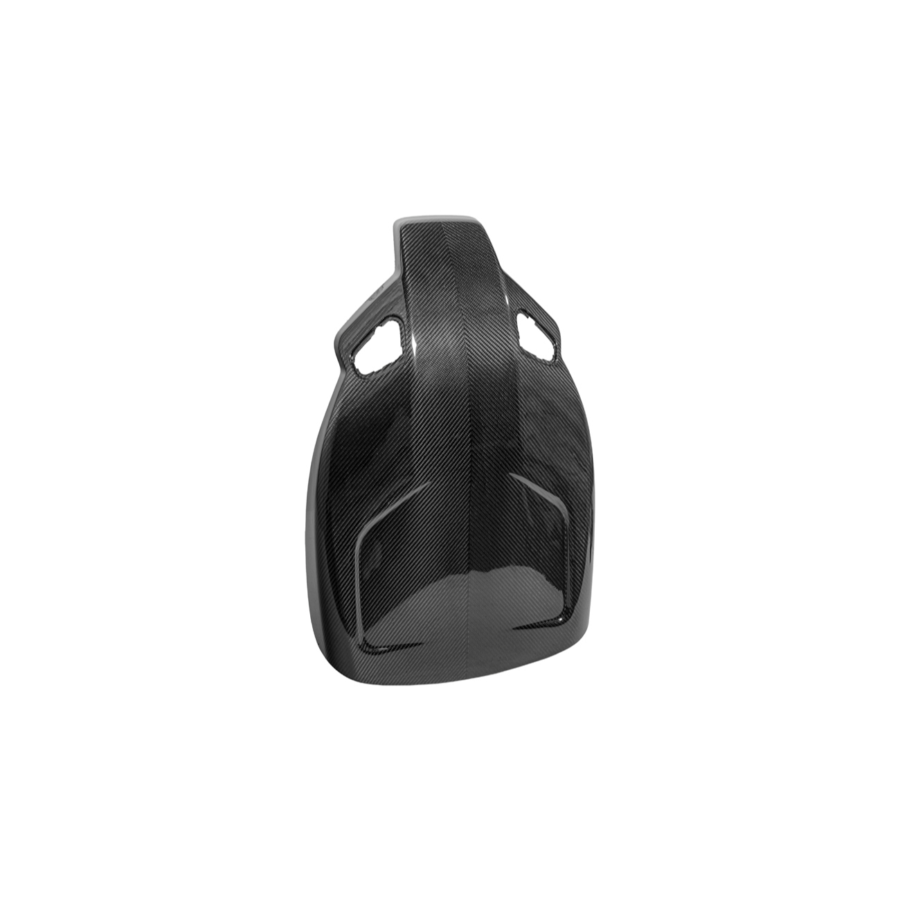 EOS 2016-19 CTS-V ATS-V Dry CARBON FIBER Seat Back Cover - Image 1