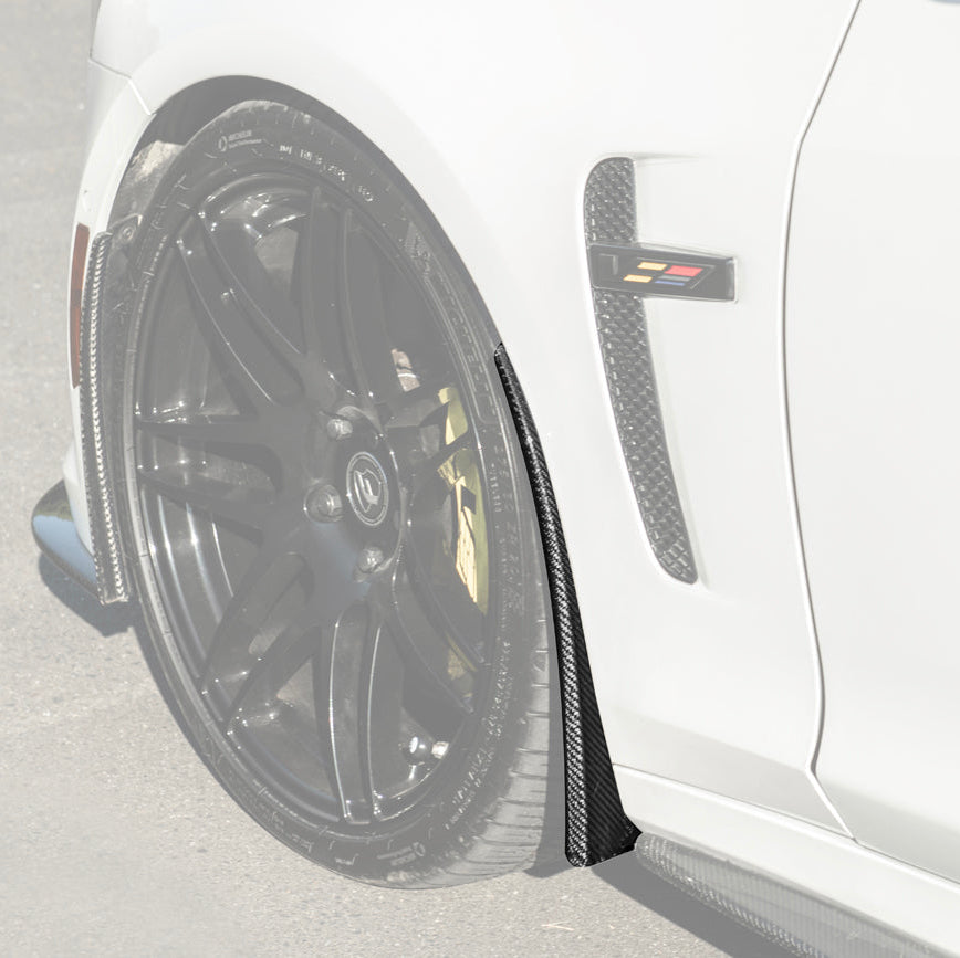 EOS 2016-19 Cadillac CTS-V Front Mud Flaps Splash Guard - Image 1