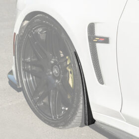 EOS 2016-19 Cadillac CTS-V Front Mud Flaps Splash Guard - Image 3