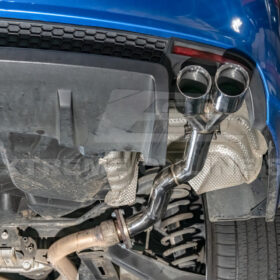 EOS 2008-2009 Pontiac G8 T-304 Muffler Delete Quad Tips Axle Back Exhaust - Image 10