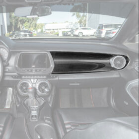 EOS 2016-24 Camaro Dry Carbon Fiber Dashboard Instrument Panel Cover Replacement - Image 3