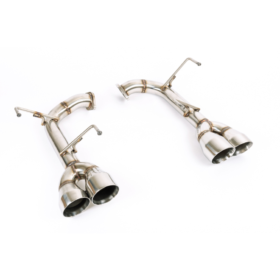 Extreme Online Store EOS Subaru WRX / STi Muffler Delete Axle Back 4 Inch Quad Tips Exhaust - Image 2
