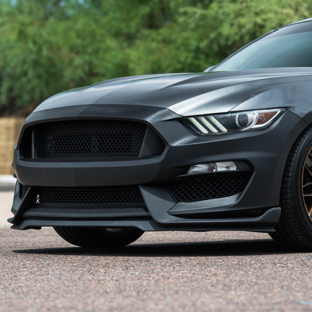 FFP Mustang GT350 Conversion Front Bumper Kit for Mustang EcoBoost