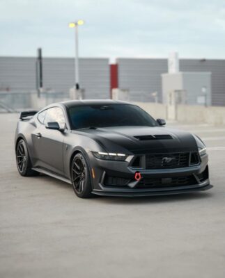 ZL1 Addons 2024 Ford Mustang Dark Horse Feather Lite Stealth Tow Hook