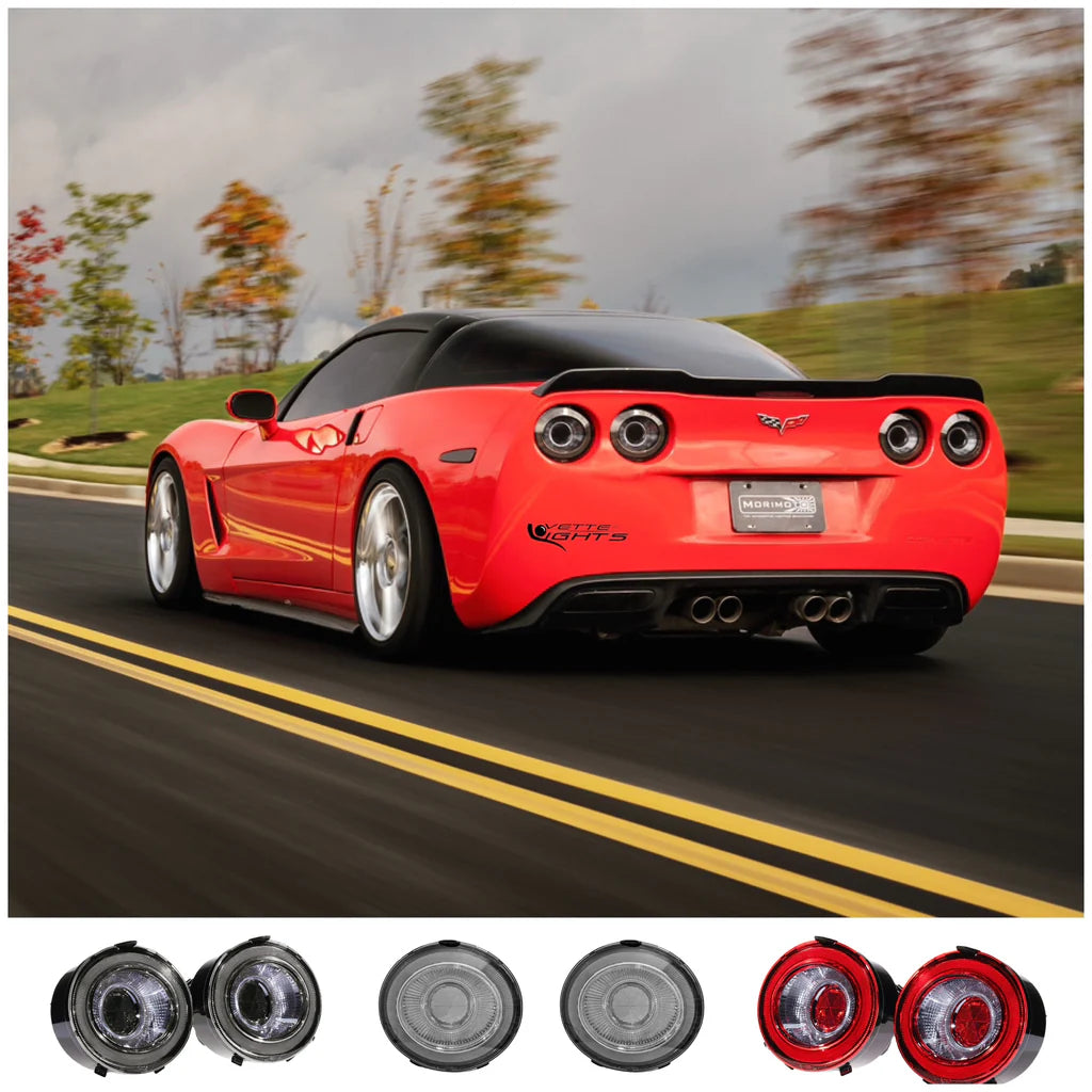 EOS Corvette C6 Morimoto Gen 2 XB LED Tail Lights - Image 1