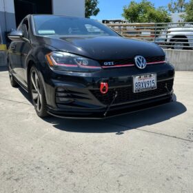 ZL1 Addons 2012-2019 Volkswagen Golf Mk7 Splitter Extension - image 1