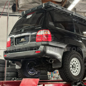 EOS 1998-07 Toyota Land Cruiser LX470 T304 Stainless Steel Cat Back Exhaust Kit - Image 5