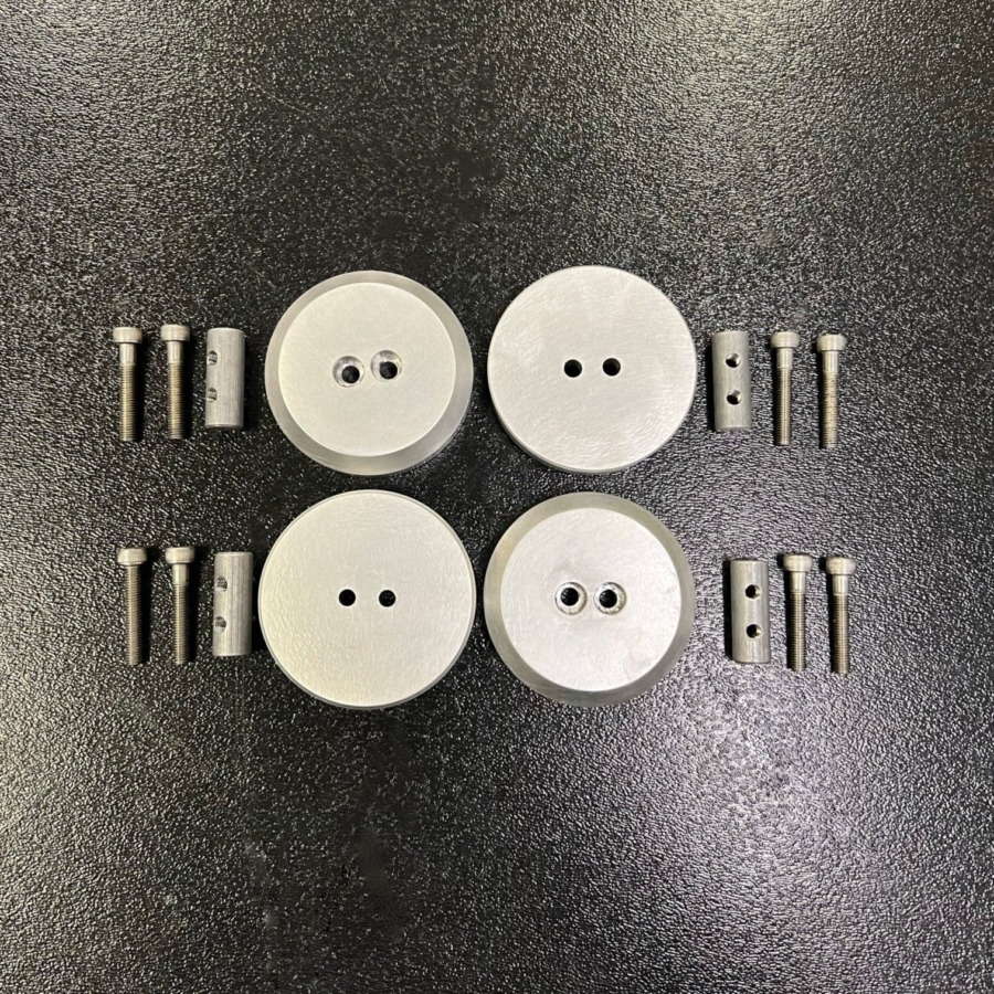 ZL1 Addons Chevrolet Corvette Stealth Anodized Lift Pads