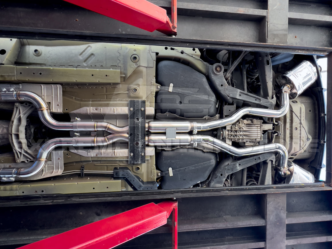 Extreme Online Store EOS Camaro Slant-Cut Cat Back Full Exhaust System for Camaro