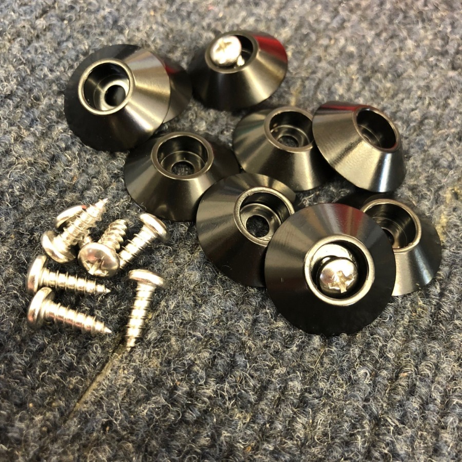 ZL1 Addons Splitter Guards for BMW Camaro