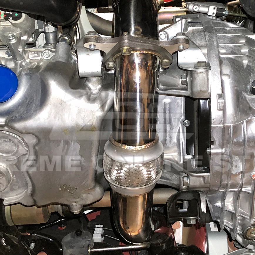 Extreme Online Store EOS Honda Civic Type-R FK8 Performance Exhaust Front Pipe - Image 2