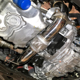 Extreme Online Store EOS Honda Civic Type-R FK8 Performance Exhaust Front Pipe - Image 4
