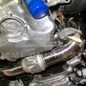 Extreme Online Store EOS Honda Civic Type-R FK8 Performance Exhaust Front Pipe - Image 6