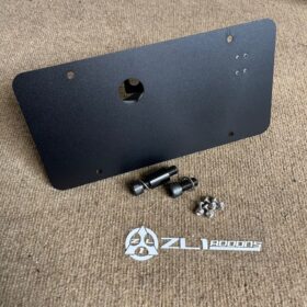 ZL1 Addons Mustang Performance Pack Stealth License Plate Holder for Ford Mustang