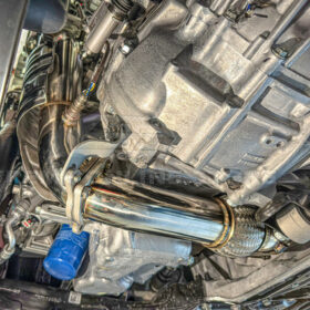 EOS 2022-Up Honda Civic 1.5T Catted Downpipe Front Pipe - Image 3