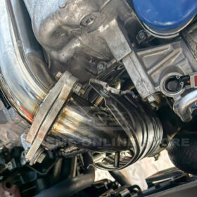 EOS 2022-Up Honda Civic 1.5T Catted Downpipe Front Pipe - Image 6