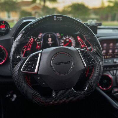 EOS 2019-24 Chevrolet Camaro Carbon Fiber Steering Wheel
