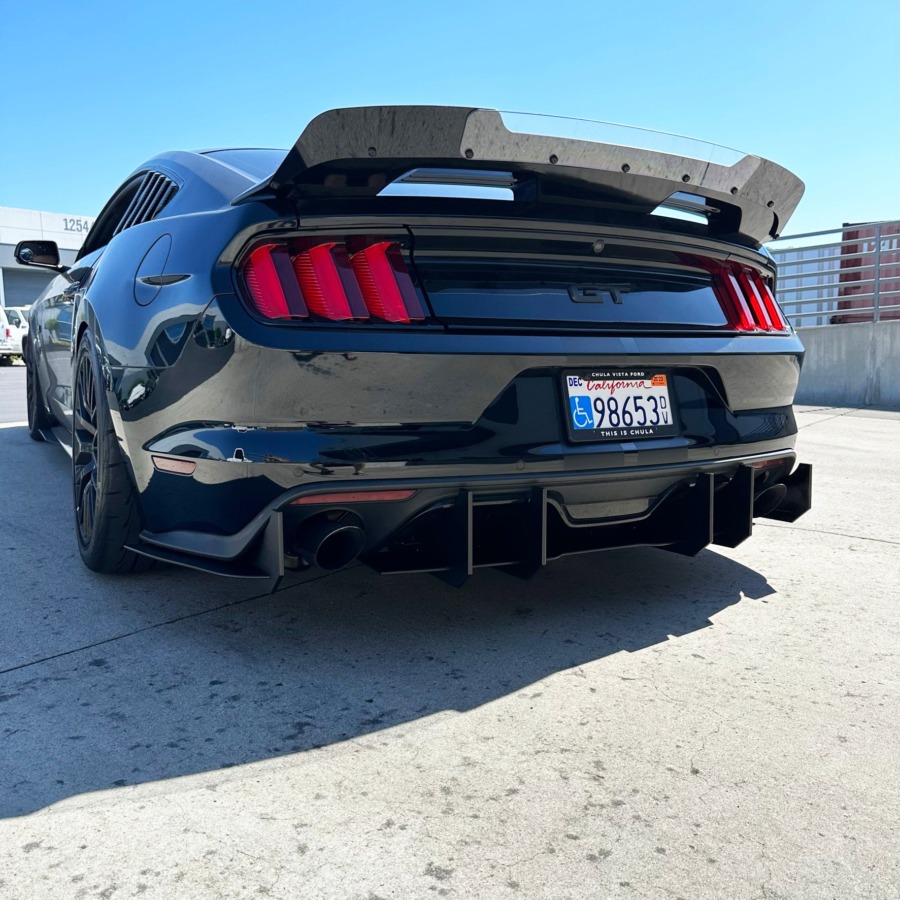 ZL1 Addons Ford Mustang Stealth Diffuser