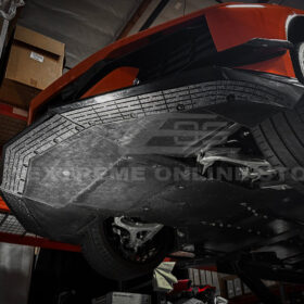 Extreme Online Store Corvette C8 Z06 Z07 Package Skid Plates Front Lip Splitter Protector for C8 Corvette - Image 11