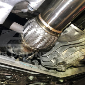 Extreme Online Store EOS Honda Civic Type-R FK8 Performance Exhaust Front Pipe - Image 7