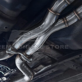 EOS 2005-06 Pontiac GTO T-304 Straight-Through Mid Pipe X Cross Exhaust System - Image 9