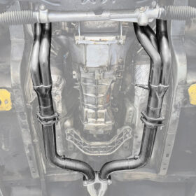 EOS 2004-2006 Pontiac GTO Downpipe & Header Exhaust - Image 1