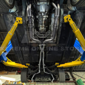 EOS 2005-06 Pontiac GTO T-304 Straight-Through Mid Pipe X Cross Exhaust System - Image 10
