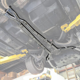 EOS 2005-06 Pontiac GTO T-304 Straight-Through Mid Pipe X Cross Exhaust System - Image 3