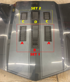 ZL1 Addons 2010-2015 Chevrolet Camaro Hood Vents (Stage 1) - image 3