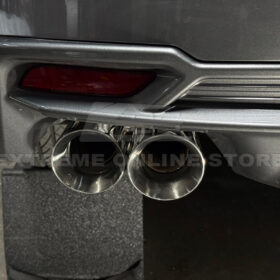EOS 2025-Up Toyota Camry Muffler Delete Single Exit Burnt Tip Axle Back Exhaust - Image 8