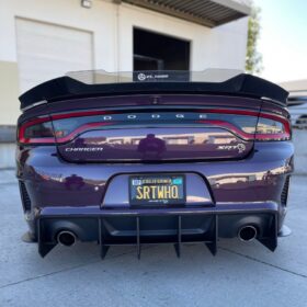 ZL1 Addons 2020-2023 Dodge Charger Widebody Stealth Diffuser (Fin Pack) - image 6