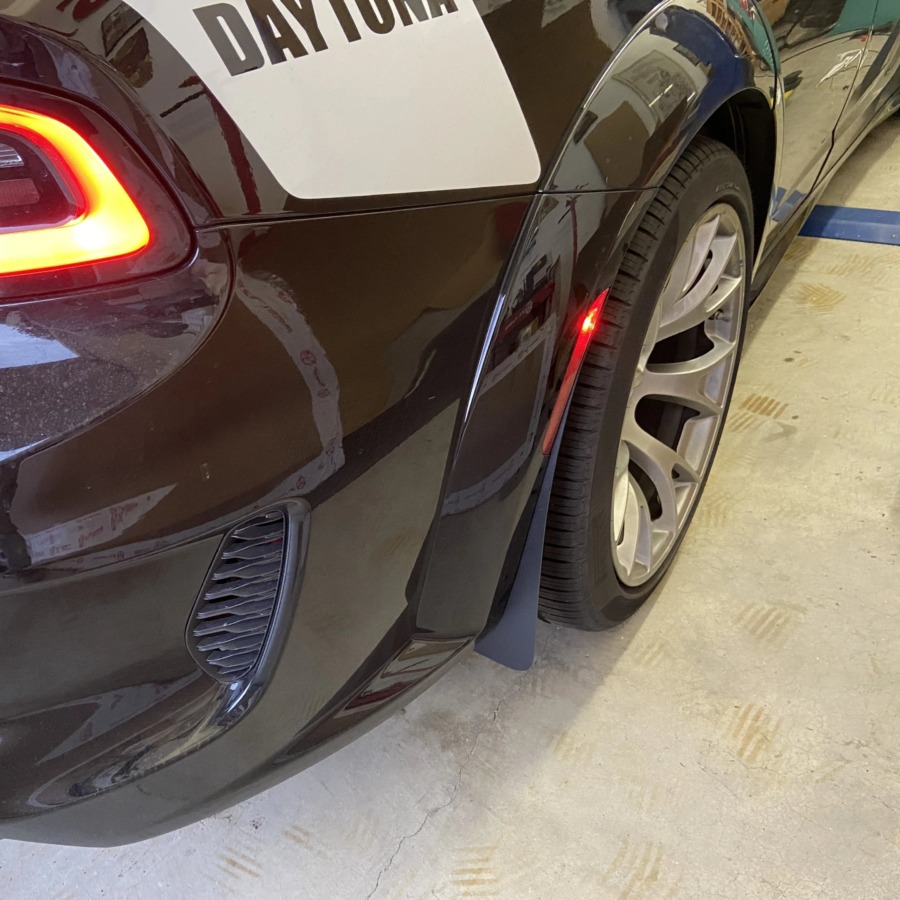 ZL1 Addons Charger Widebody Standard Rock Guards for Dodge Challenger