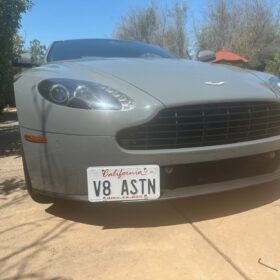 ZL1 Addons 2007-2016 Aston Martin Vantage License Plate Holder - image 1