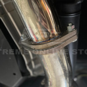 Extreme Online Store EOS Subaru WRX / STi Axle Back Quad Burnt Tips Exhaust - Image 3