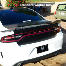 ZL1 Addons 2015-2023 Dodge Charger Wicker Bill (Replacement Center Section) - image 7