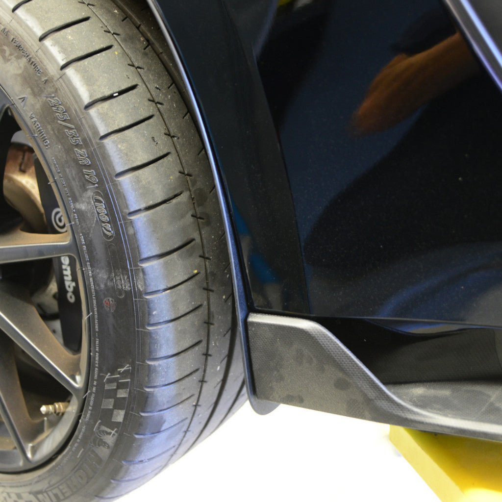 ZL1 Addons Mustang GT350 Deluxe Rock Guards for Ford Mustang