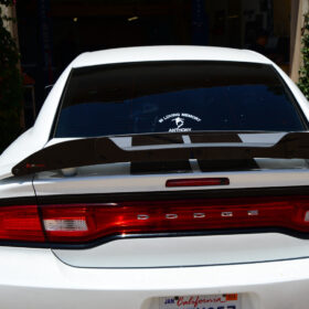 ZL1 Addons Charger Stealth Wicker Bill for Dodge Charger