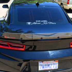 ZL1 Addons 2016-2024 Chevrolet Camaro RS Wicker Bill - image 1