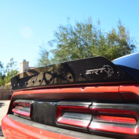 ZL1 Addons 2009-2023 Dodge Challenger Carbon Fiber Wicker Bill - image 6