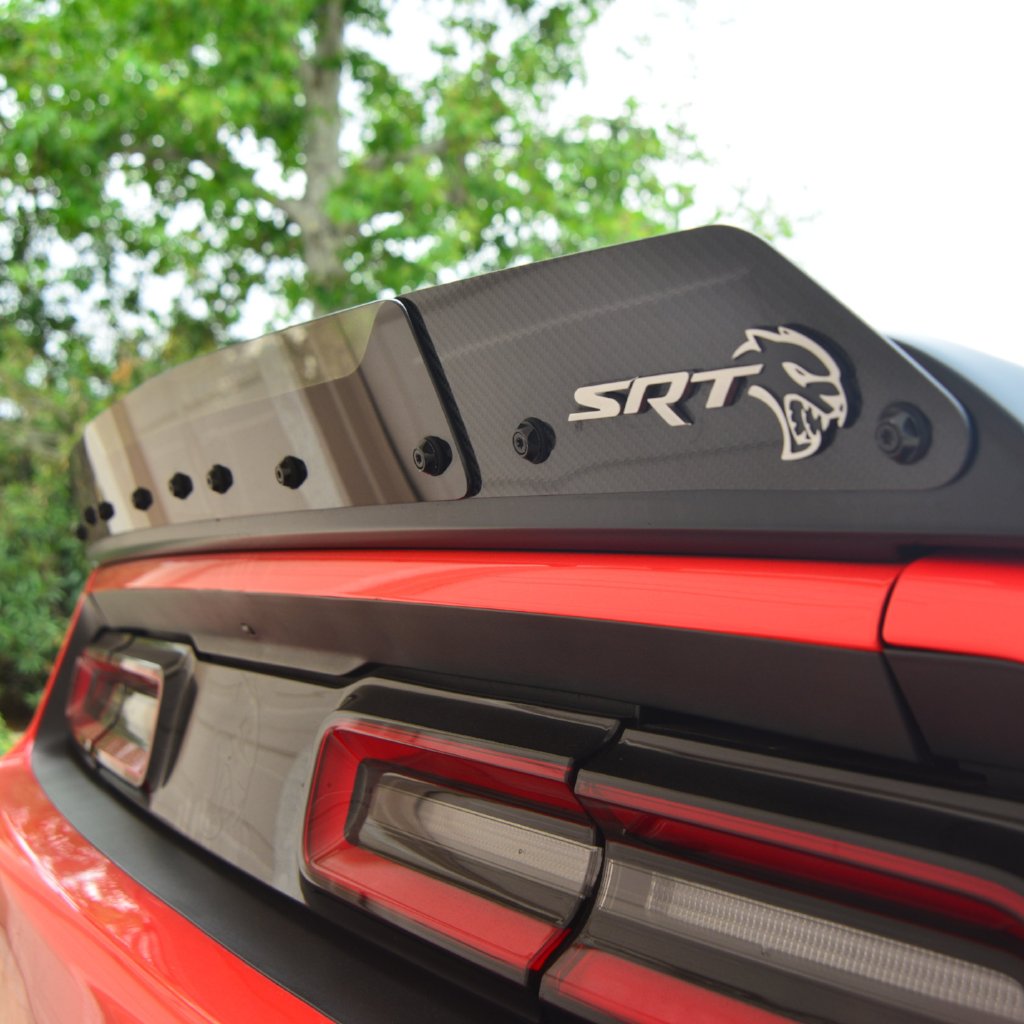 ZL1 Addons Dodge Challenger Carbon Fiber Wicker Bill