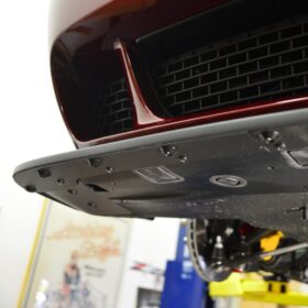 ZL1 Addons 2018-2023 Dodge Challenger Widebody Splitter Guards - image 1