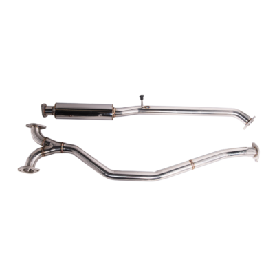 EOS 2016-21 Honda Civic EX-L EX LX Touring 1.5T | Resonated 2.5 Inch Mid Pipe Exhaust
