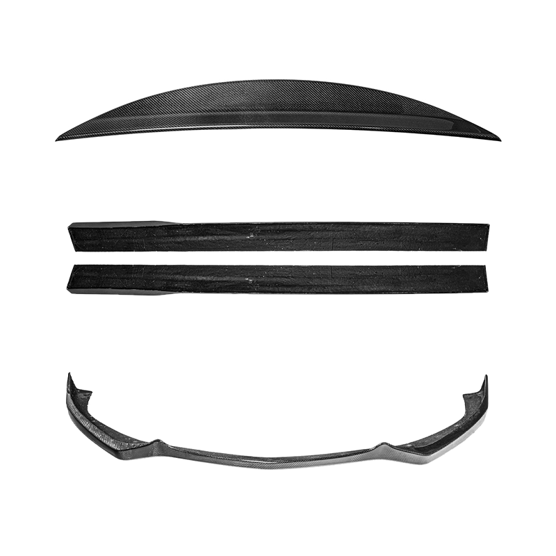 EOS 2013-15 Chevrolet SS Carbon Fiber Front Lip Splitter Side Skirts & Rear Spoiler - Image 1