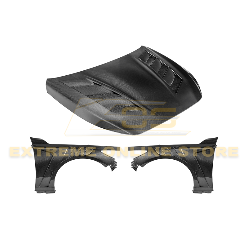 EOS 2014-Up Infiniti Q50 Front Bumper Hood & Side Fender - Image 1