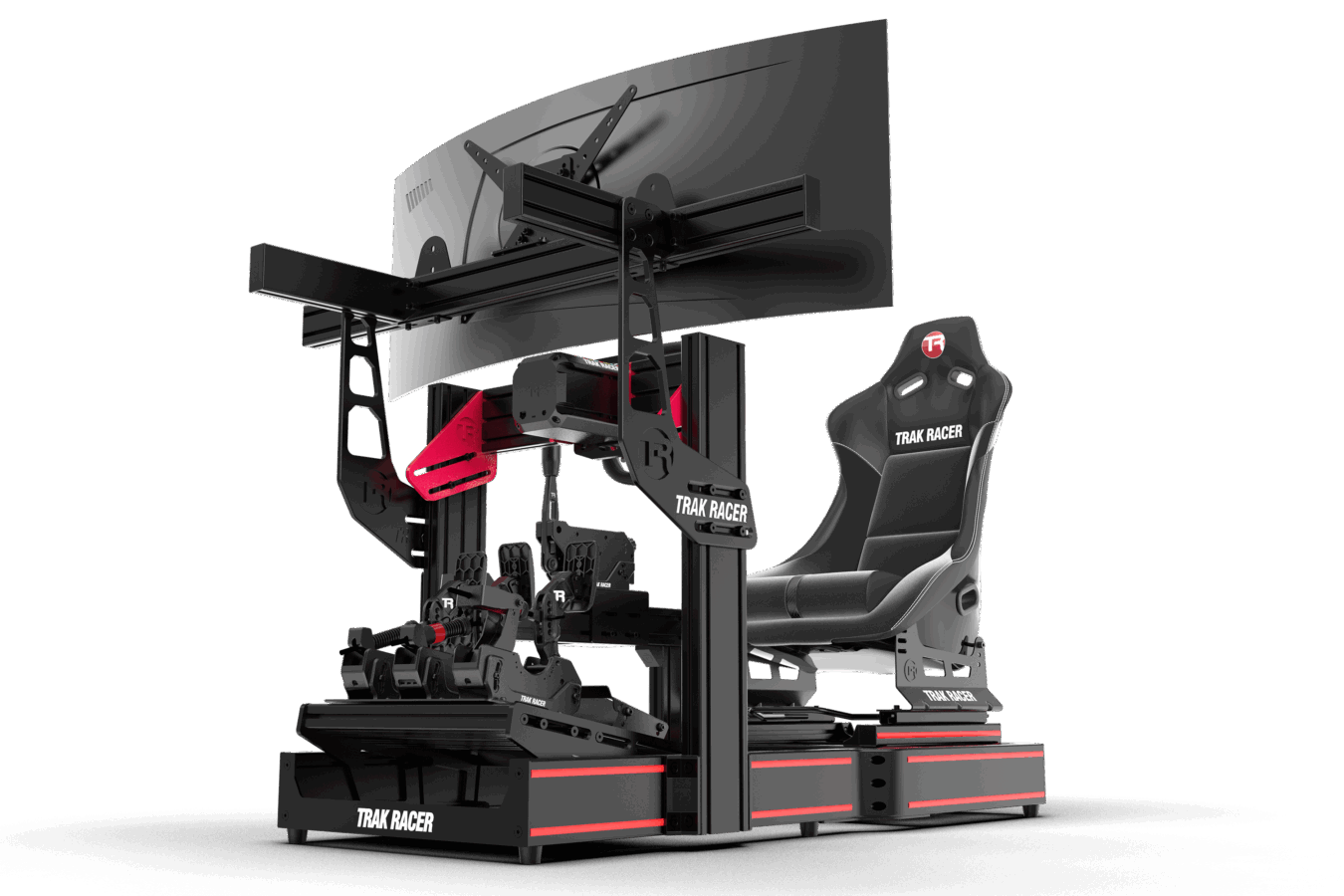Trak Racer TR120S V2 Racing Simulator with Seat Slider Kit